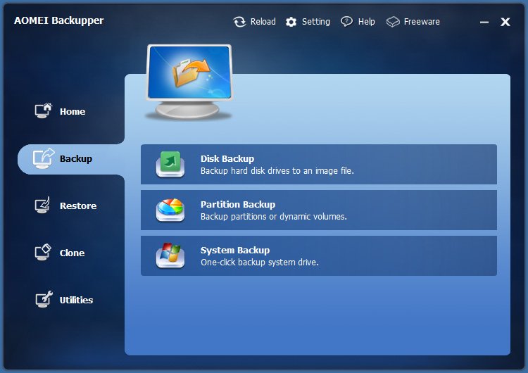 An easy-to-use and free backup and recovery software for Windows system.