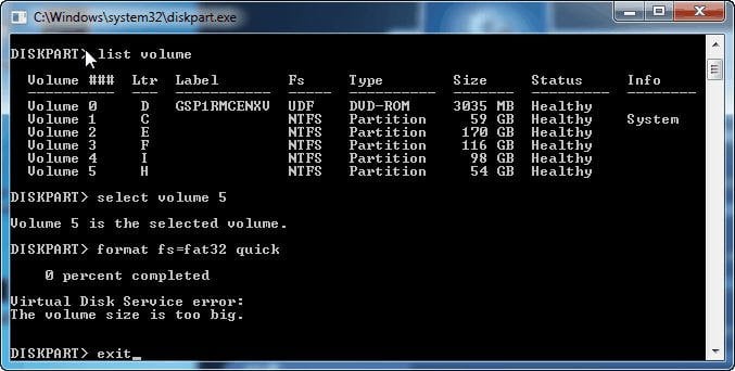 format 128gb flash drive to fat32 in windows 7 8 10 format 64gb sd card to fat32 windows 10