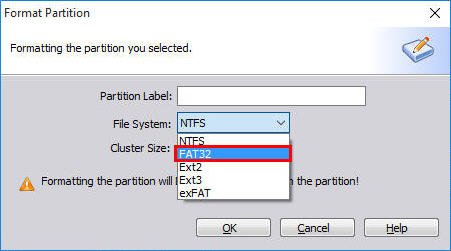 how to format 1tb drive to fat32 in windows 7 8 10 fat32 cluster size