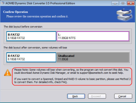 aomei dynamic disk converter