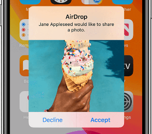 How to AirDrop Photos from iPhone to iPhone/iPad?