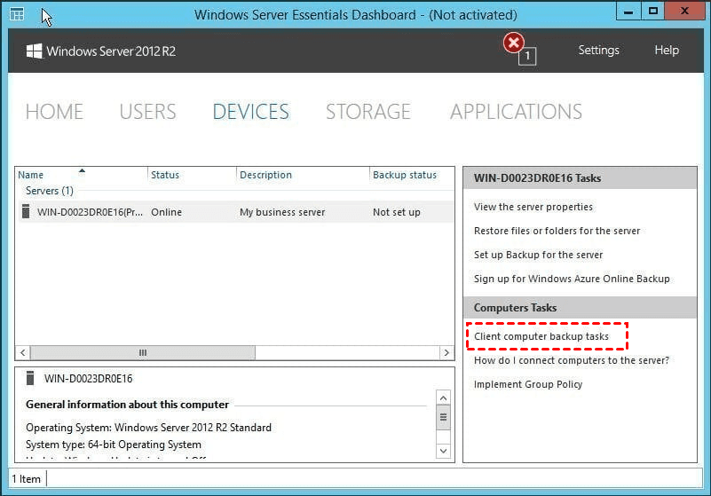 How to Configure Windows Server Essentials Client Backup | Complete Guide