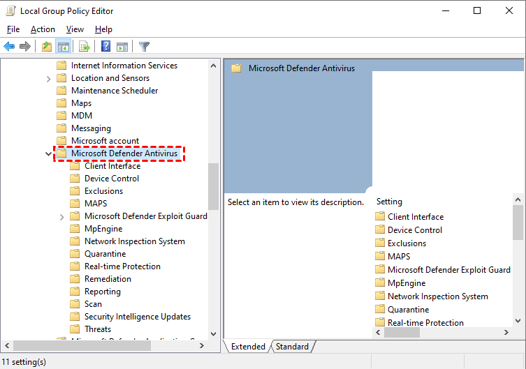 Enable or Disable Microsoft Defender Real Time Protection