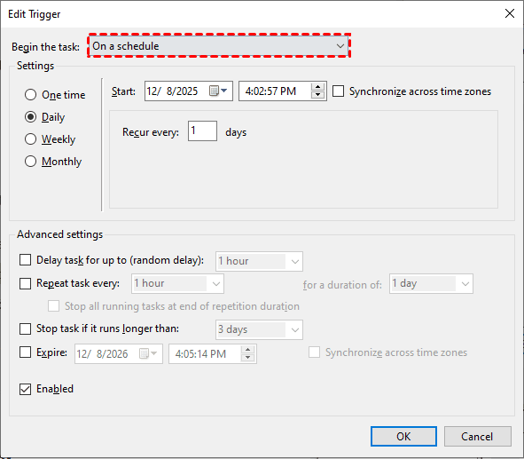 How to Create a Robocopy Scheduled Task Automatically