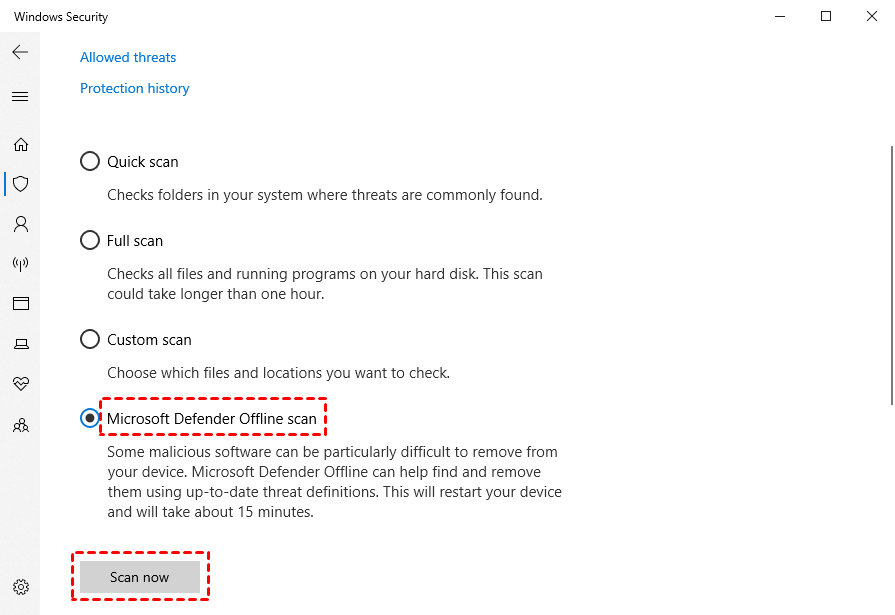 [Fixed] Remediation Incomplete Windows Defender