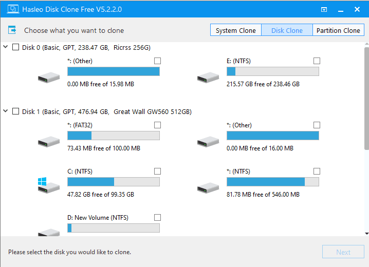 Disk Clone