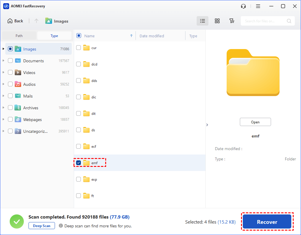 How to Recover Deleted EMF Files Efficiently (3 Ways)