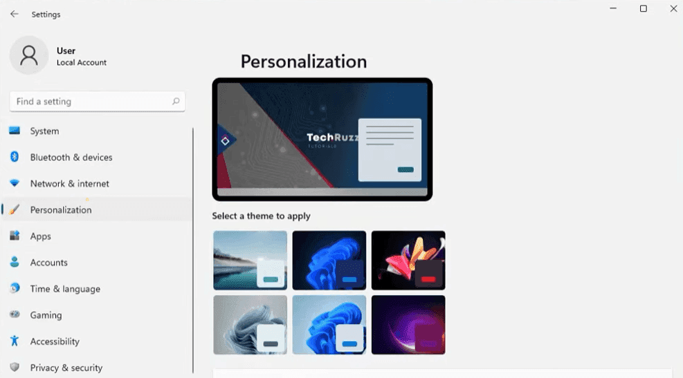 personalization