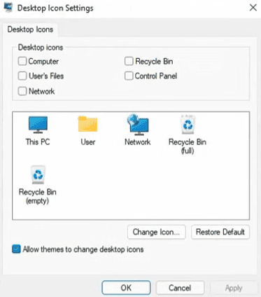 select computer icon