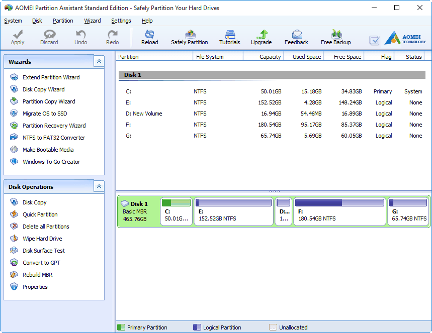 Another Partition Magic Windows 10 alternative